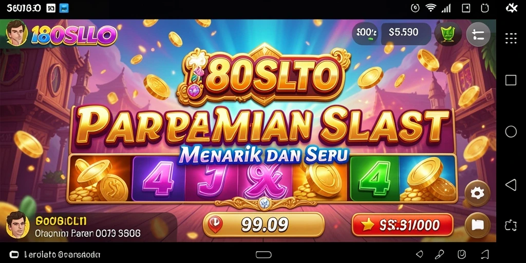Tangkapan layar gameplay 180SLOT dengan grafis yang memukau.