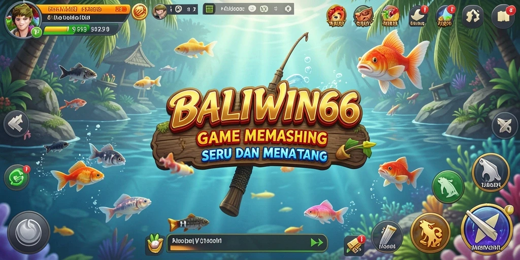 Tampilan gameplay <strong>BALIWIN66</strong> yang menarik dengan pengalaman memancing yang menantang.