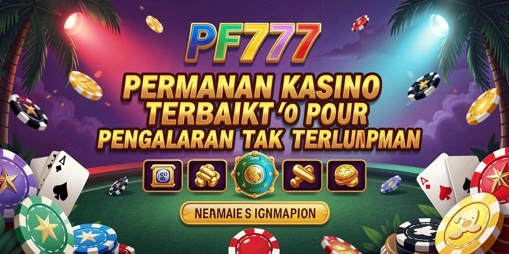 Tampilan gameplay PF777 yang mendebarkan dan penuh aksi kasino.